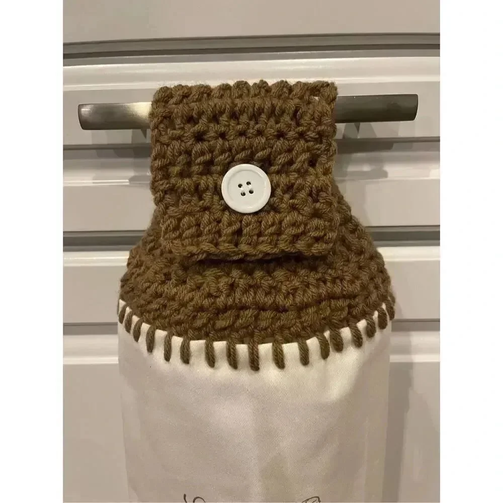 Crochet Top Kitchen Towel- Season Everything With Love